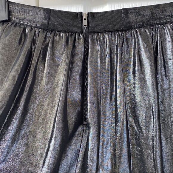 Worthington Black Metallic MIDI Skirt(Size 6) - Picture 5 of 7